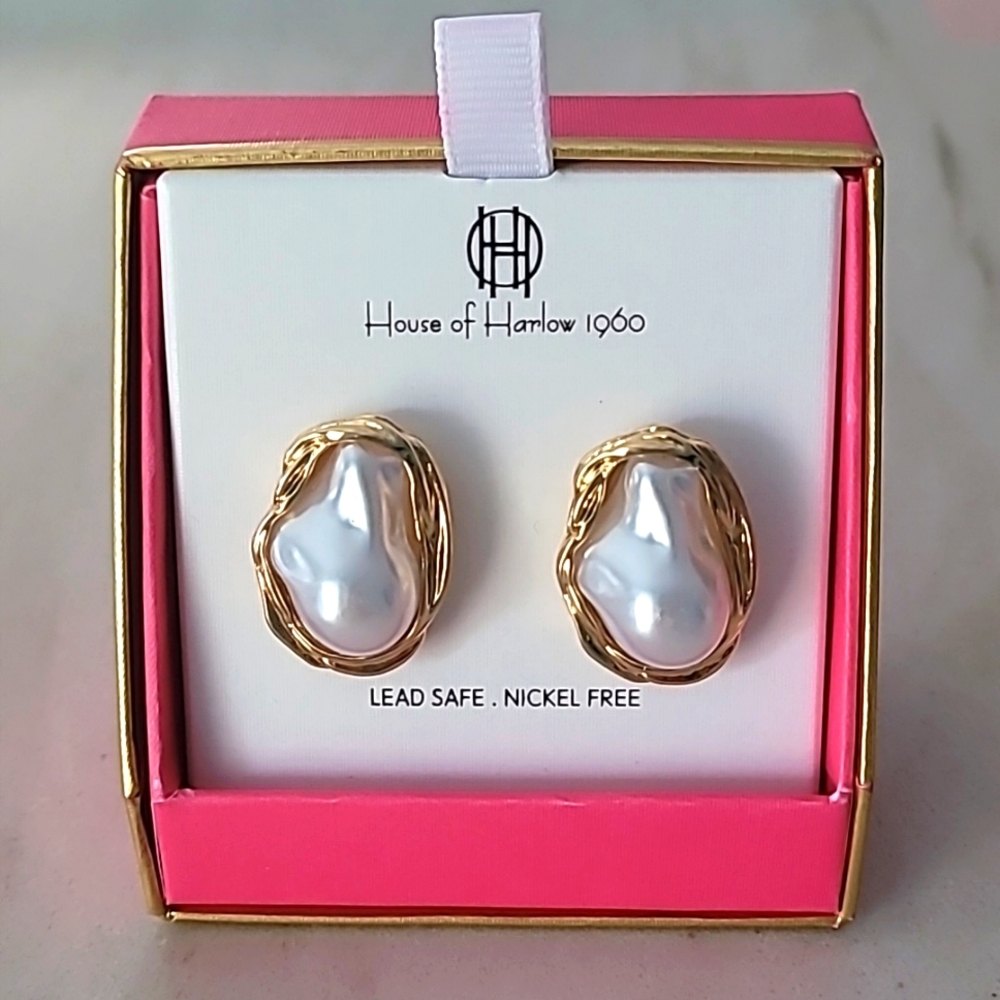 ⭐️House of Harlow 1960⭐️ Gold earrings